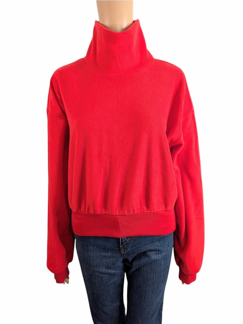 Old Navy Performance Microfleece Mock Neck Sweatshirt S